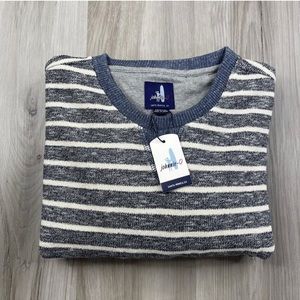 Johnnie-O Long Sleeve Chuck Crewneck Sweatshirt Pullover Men’s Size SMALL NEW